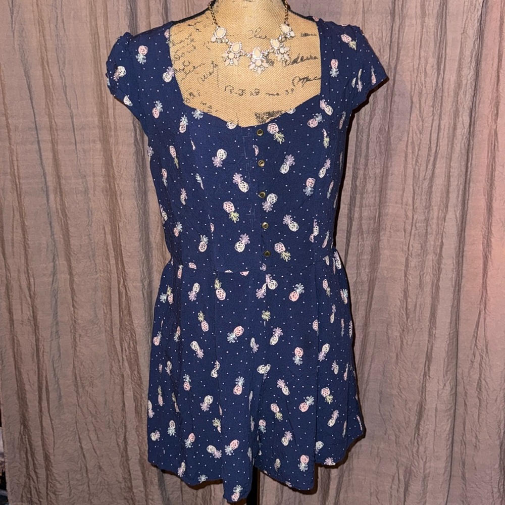 Rare pineapple LC Lauren Conrad  romper 

NOT A DRESS